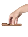 Wholesale iCarer CE Premium Leather Folio MagSafe Apple iPhone 14 brown - ICR398 - {ean13} - Hurt