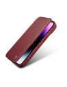 Hurtownia GSM - Etui iCarer CE Premium Bőr Folio MagSafe Apple iPhone 14 piros - ICR399 - {ean13} - Hurt