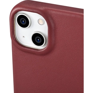 Hurtownia GSM - Etui iCarer CE Premium Bőr Folio MagSafe Apple iPhone 14 piros - ICR399 - {ean13} - Hurt