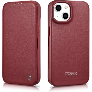 Hurtownia GSM - Etui iCarer CE Premium Leather Folio MagSafe Apple iPhone 14 czerwony - ICR399 - {ean13} - Hurt