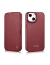 Hurtownia GSM - Case iCarer CE Premium Leder Folio MagSafe Apple iPhone 14 rot - ICR399 - {ean13} - Hurt
