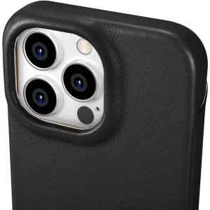 Wholesale iCarer CE Premium Leather Folio MagSafe Apple iPhone 14 Pro black - ICR403 - {ean13} - Hurt