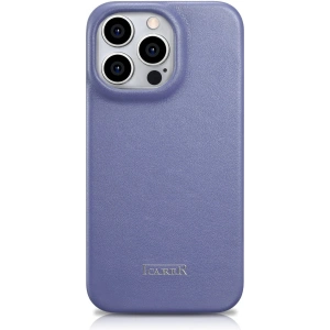 Wholesale iCarer CE Premium Leather Folio MagSafe Apple iPhone 14 Pro light purple - ICR407 - {ean13} - Hurt