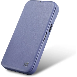 Wholesale iCarer CE Premium Leather Folio MagSafe Apple iPhone 14 Pro light purple - ICR407 - {ean13} - Hurt