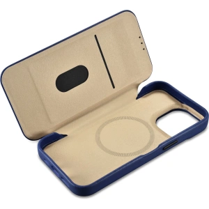 Hurtownia GSM - Etui iCarer CE Premium Leather Folio MagSafe Apple iPhone 14 Pro niebieski - ICR408 - {ean13} - Hurt