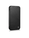 Wholesale iCarer CE Premium Leather Folio MagSafe Apple iPhone 14 Plus / 15 Plus black - ICR409 - {ean13} - Hurt