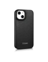 Hurtownia GSM - Etui iCarer CE Prémium Bőr Folio MagSafe Apple iPhone 14 Plus / 15 Plus fekete - ICR409 - {ean13} - Hurt