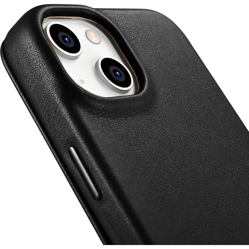 Hurtownia GSM - Case iCarer CE Premium Leder Folio MagSafe Apple iPhone 14 Plus / 15 Plus schwarz - ICR409 - {ean13} - Hurt
