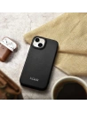 Wholesale iCarer CE Premium Leather Folio MagSafe Apple iPhone 14 Plus / 15 Plus black - ICR409 - {ean13} - Hurt