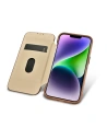 Hurtownia GSM - Case iCarer CE Premium Leder Folio MagSafe Apple iPhone 14 Plus / 15 Plus braun - ICR410 - {ean13} - Hurt