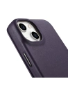 Hurtownia GSM - Case iCarer CE Premium Leder Folio MagSafe Apple iPhone 14 Plus / 15 Plus dunkelviolett - ICR412 - {ean13} - Hurt