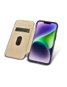 Hurtownia GSM - Case iCarer CE Premium Leder Folio MagSafe Apple iPhone 14 Plus / 15 Plus dunkelviolett - ICR412 - {ean13} - Hurt