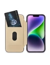Hurtownia GSM - Etui iCarer CE Premium Leather Folio MagSafe Apple iPhone 14 Plus / 15 Plus mov închis - ICR412 - {ean13} - Hurt