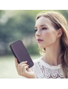 Wholesale iCarer CE Premium Leather Folio MagSafe Apple iPhone 14 Plus / 15 Plus dark purple - ICR412 - {ean13} - Hurt
