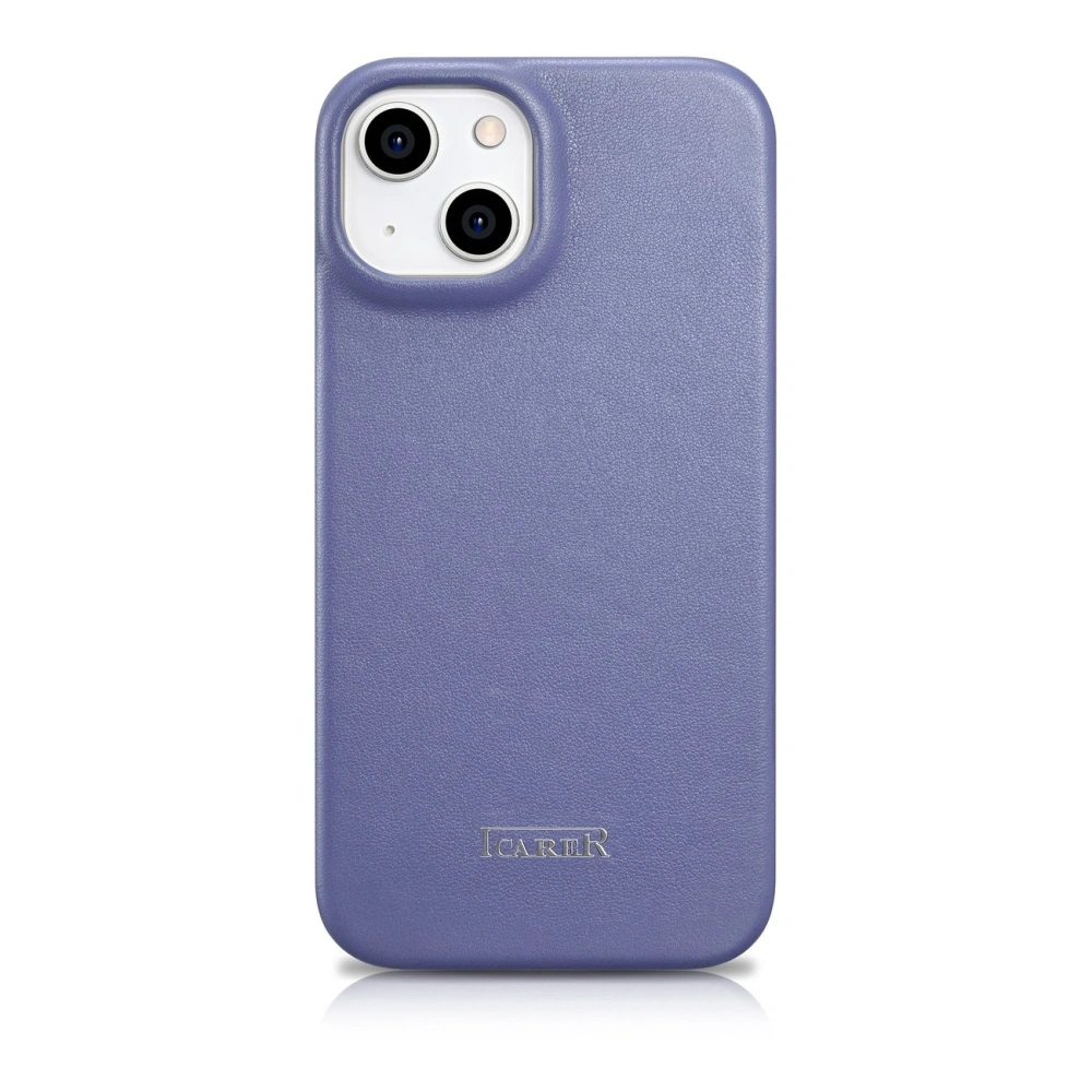 Hurtownia GSM - Case iCarer CE Premium Leder Folio MagSafe Apple iPhone 14 Plus / 15 Plus helllila - ICR413 - {ean13} - Hurt