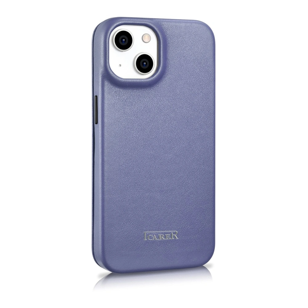 Hurtownia GSM - Case iCarer CE Premium Leder Folio MagSafe Apple iPhone 14 Plus / 15 Plus helllila - ICR413 - {ean13} - Hurt