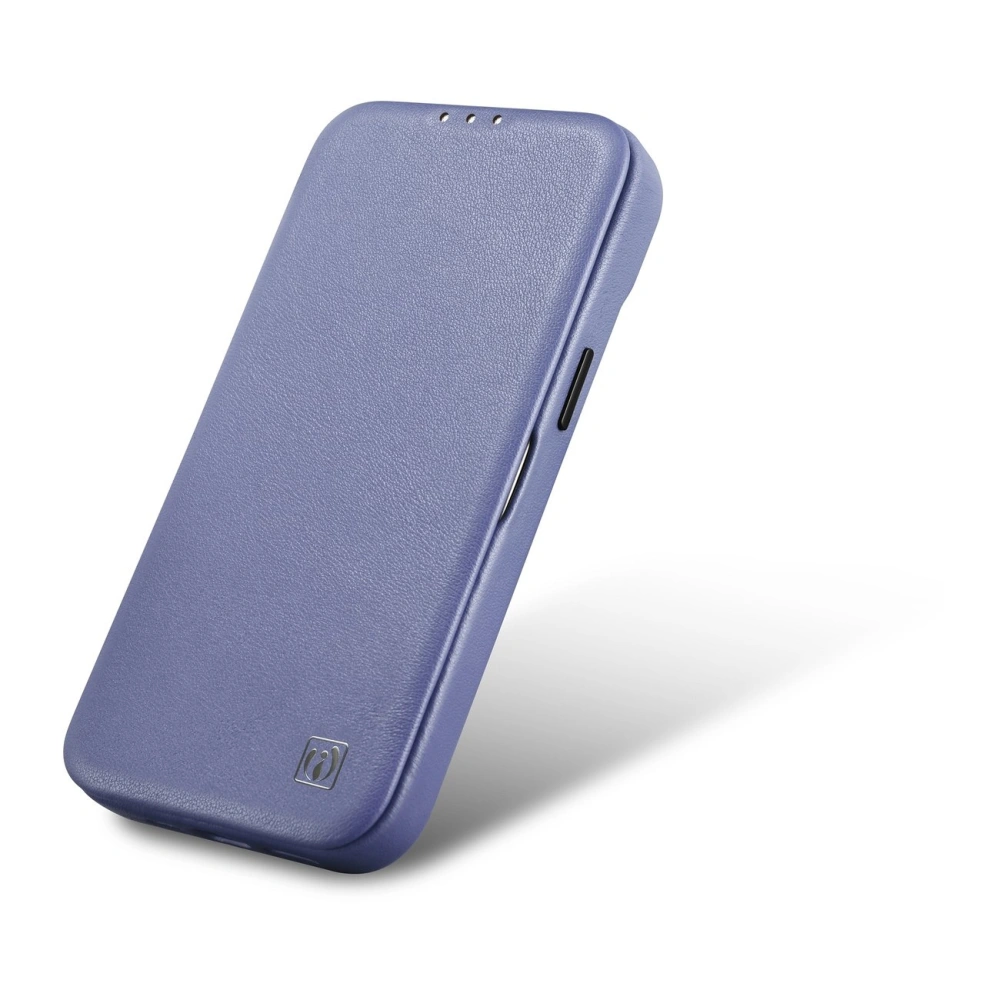 Hurtownia GSM - Etui iCarer CE Premium Bőr Folio MagSafe Apple iPhone 14 Plus / 15 Plus világoslila - ICR413 - {ean13} - Hurt