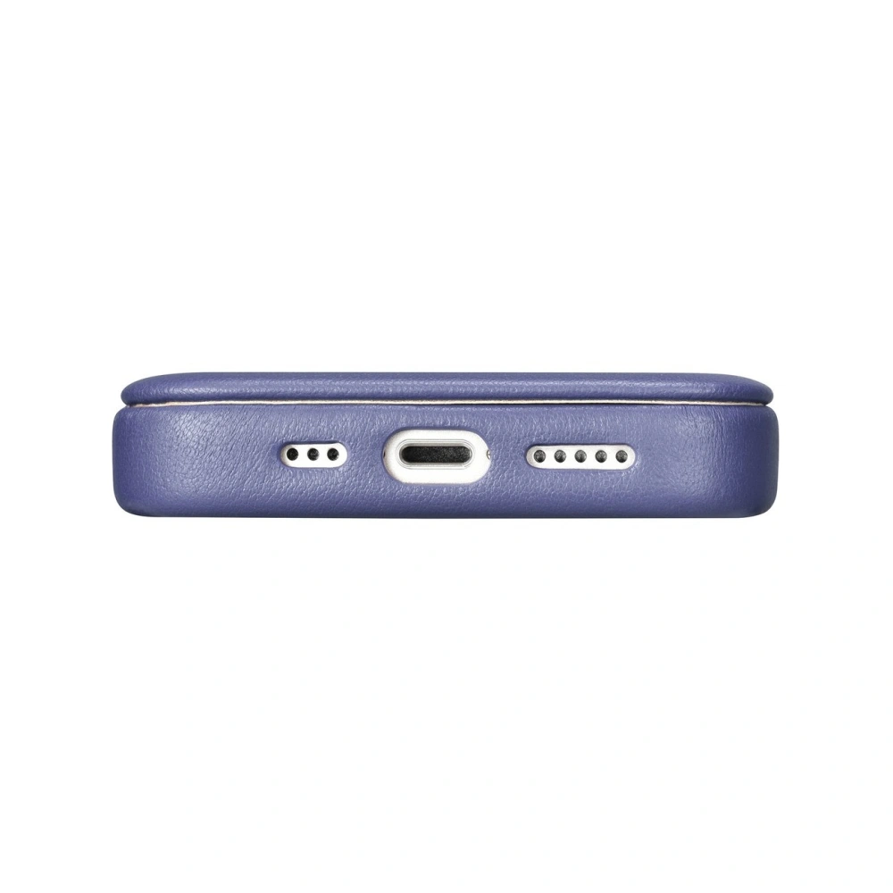 Hurtownia GSM - Case iCarer CE Premium Leder Folio MagSafe Apple iPhone 14 Plus / 15 Plus helllila - ICR413 - {ean13} - Hurt