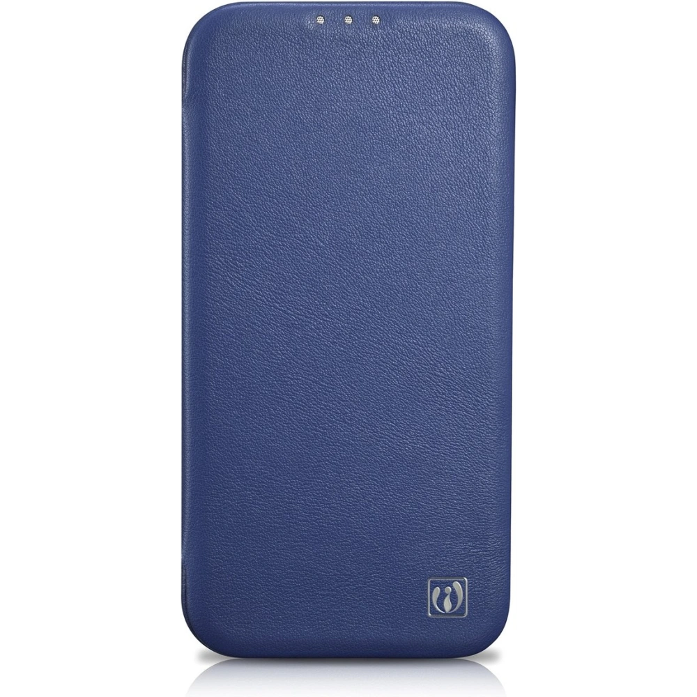 Hurtownia GSM - Etui iCarer CE Premium Leather Folio MagSafe Apple iPhone 14 Plus / 15 Plus albastru - ICR414 - {ean13} - Hurt