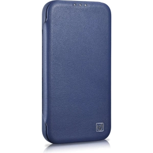 Wholesale iCarer CE Premium Leather Folio MagSafe Apple iPhone 14 Plus / 15 Plus blue - ICR414 - {ean13} - Hurt
