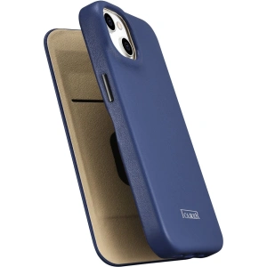Wholesale iCarer CE Premium Leather Folio MagSafe Apple iPhone 14 Plus / 15 Plus blue - ICR414 - {ean13} - Hurt