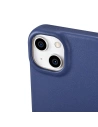 Wholesale iCarer CE Premium Leather Folio MagSafe Apple iPhone 14 Plus / 15 Plus blue - ICR414 - {ean13} - Hurt