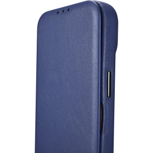 Wholesale iCarer CE Premium Leather Folio MagSafe Apple iPhone 14 Plus / 15 Plus blue - ICR414 - {ean13} - Hurt