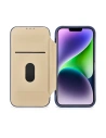 Etui iCarer CE Prémium Bőr Tok MagSafe Apple iPhone 14 Plus / 15 Plus kék