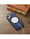 Hurtownia GSM - Etui iCarer CE Premium Leather Folio MagSafe Apple iPhone 14 Plus / 15 Plus albastru - ICR414 - {ean13} - Hurt