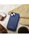 Hurtownia GSM - Etui iCarer CE Premium Leather Folio MagSafe Apple iPhone 14 Plus / 15 Plus albastru - ICR414 - {ean13} - Hurt
