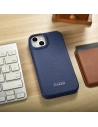 Hurtownia GSM - Etui iCarer CE Premium Leather Folio MagSafe Apple iPhone 14 Plus / 15 Plus albastru - ICR414 - {ean13} - Hurt
