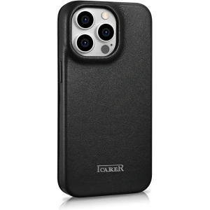Hurtownia GSM - Etui iCarer CE Premium Leather Folio MagSafe Apple iPhone 14 Pro Max czarny - ICR415 - {ean13} - Hurt