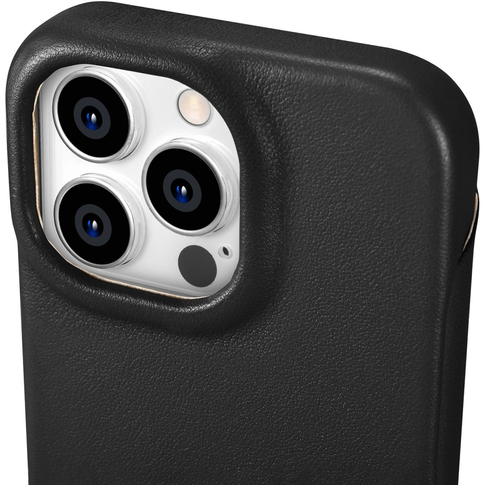 Hurtownia GSM - Case iCarer CE Premium Leder Folio MagSafe Apple iPhone 14 Pro Max schwarz - ICR415 - {ean13} - Hurt