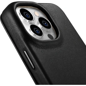 Hurtownia GSM - Etui iCarer CE Premium Leather Folio MagSafe Apple iPhone 14 Pro Max czarny - ICR415 - {ean13} - Hurt