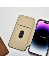 Etui iCarer CE Premium Leather Folio MagSafe Apple iPhone 14 Pro Max černé