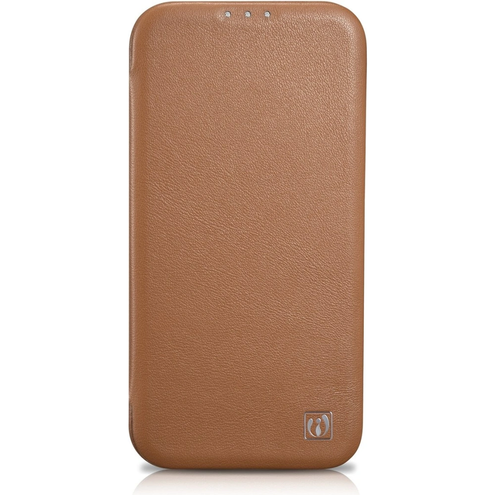 Hurtownia GSM - Etui iCarer CE Premium Leather Folio MagSafe Apple iPhone 14 Pro Max hnědý - ICR416 - {ean13} - Hurt