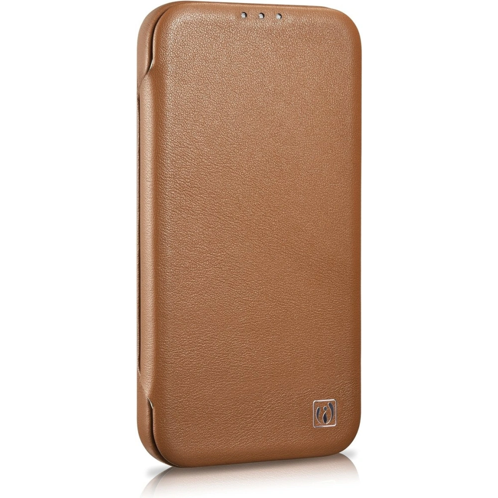 Hurtownia GSM - Etui iCarer CE Premium Leather Folio MagSafe Apple iPhone 14 Pro Max hnědý - ICR416 - {ean13} - Hurt