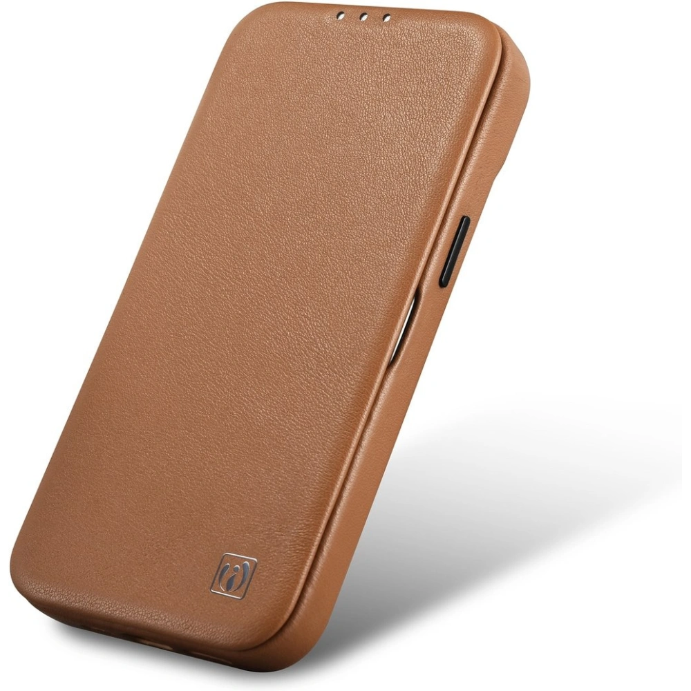 Hurtownia GSM - Etui iCarer CE Premium Leather Folio MagSafe Apple iPhone 14 Pro Max hnědý - ICR416 - {ean13} - Hurt
