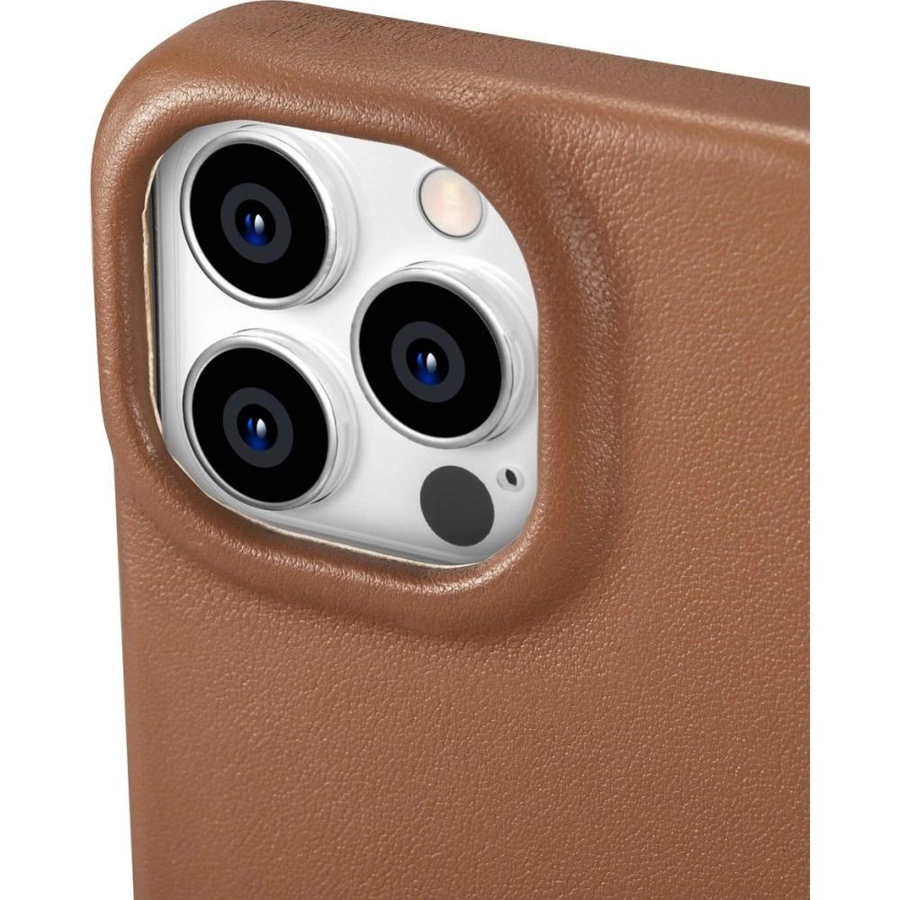 Hurtownia GSM - Etui iCarer CE Premium Leather Folio MagSafe Apple iPhone 14 Pro Max hnědý - ICR416 - {ean13} - Hurt