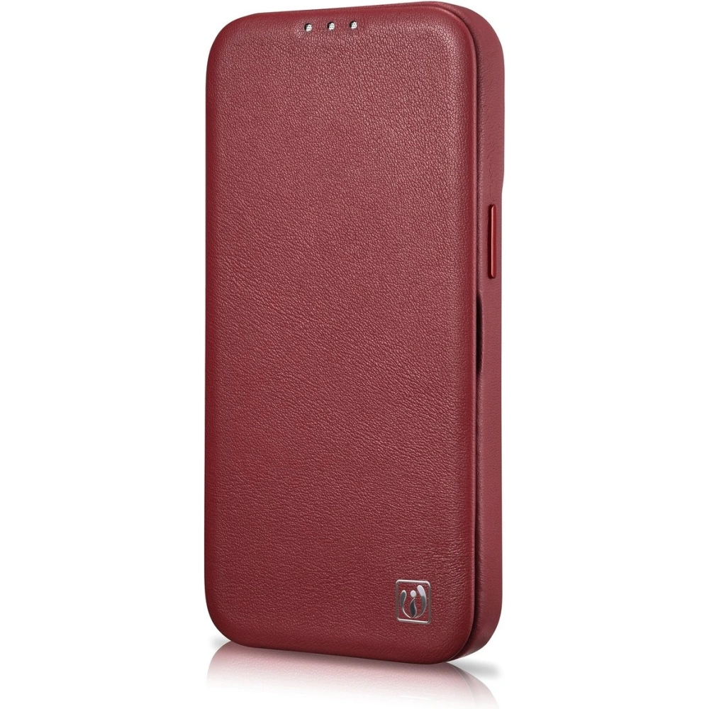 Hurtownia GSM - Etui iCarer CE Premium Leather Folio MagSafe Apple iPhone 14 Pro Max czerwony - ICR417 - {ean13} - Hurt