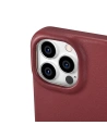 Wholesale iCarer CE Premium Leather Folio MagSafe Apple iPhone 14 Pro Max red - ICR417 - {ean13} - Hurt