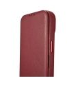 Wholesale iCarer CE Premium Leather Folio MagSafe Apple iPhone 14 Pro Max red - ICR417 - {ean13} - Hurt
