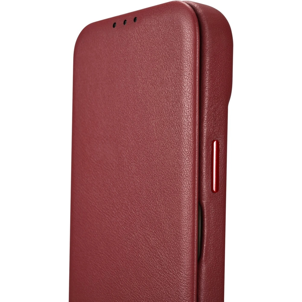 Hurtownia GSM - Etui iCarer CE Premium Leather Folio MagSafe Apple iPhone 14 Pro Max czerwony - ICR417 - {ean13} - Hurt