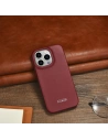 Wholesale iCarer CE Premium Leather Folio MagSafe Apple iPhone 14 Pro Max red - ICR417 - {ean13} - Hurt
