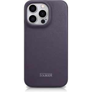 Hurtownia GSM - Etui iCarer CE Premium Bőr Tok MagSafe Apple iPhone 14 Pro Max sötétlila - ICR418 - {ean13} - Hurt