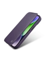 Wholesale iCarer CE Premium Leather Folio MagSafe Apple iPhone 14 Pro Max dark purple - ICR418 - {ean13} - Hurt