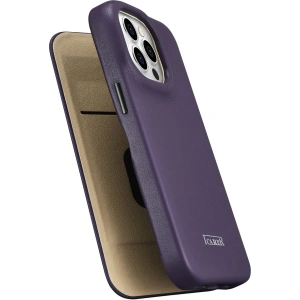 Hurtownia GSM - Etui iCarer CE Premium Leather Folio MagSafe Apple iPhone 14 Pro Max ciemnofioletowy - ICR418 - {ean13} - Hurt