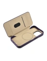 Wholesale iCarer CE Premium Leather Folio MagSafe Apple iPhone 14 Pro Max dark purple - ICR418 - {ean13} - Hurt