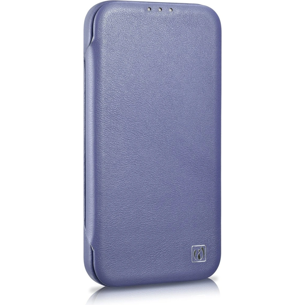 Wholesale iCarer CE Premium Leather Folio MagSafe Apple iPhone 14 Pro Max light purple - ICR419 - {ean13} - Hurt