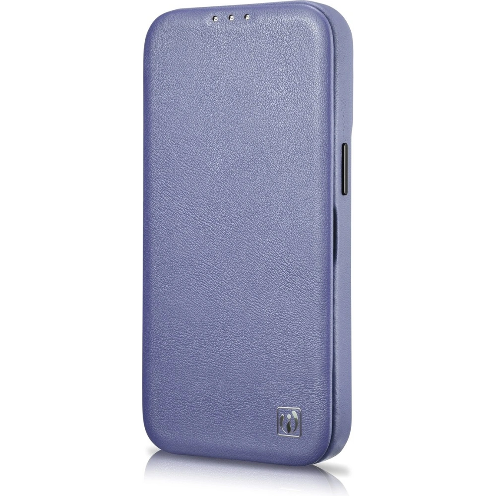 Wholesale iCarer CE Premium Leather Folio MagSafe Apple iPhone 14 Pro Max light purple - ICR419 - {ean13} - Hurt